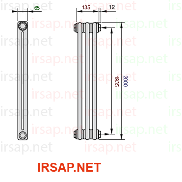 Радиатор IRSAP Tesi 22000/3 T02 CL 01